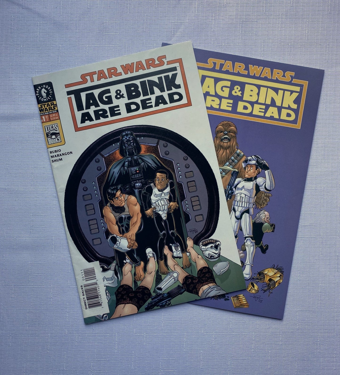 Star Wars: Tag and Bink Are Dead #1 + #2 - COMPLETE - Dark Horse
