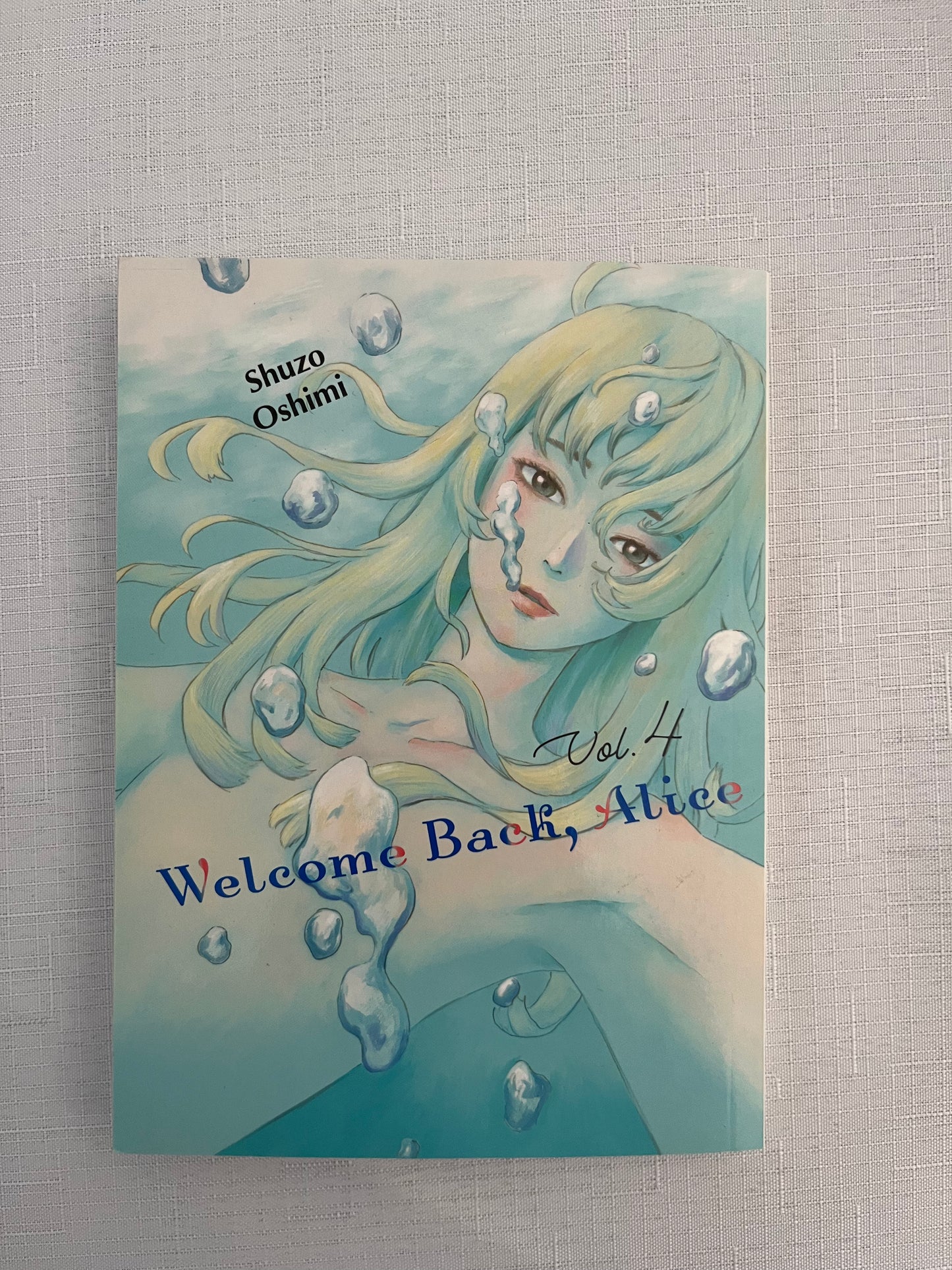 Welcome Back Alice By Shuzo Oshimi Vol 1-7