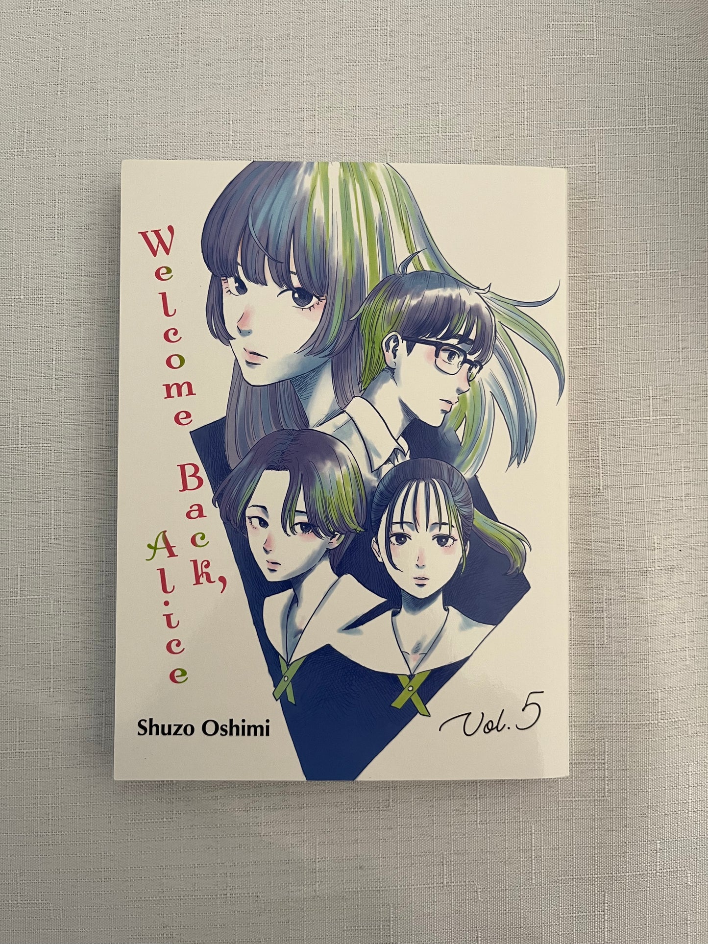 Welcome Back Alice By Shuzo Oshimi Vol 1-7