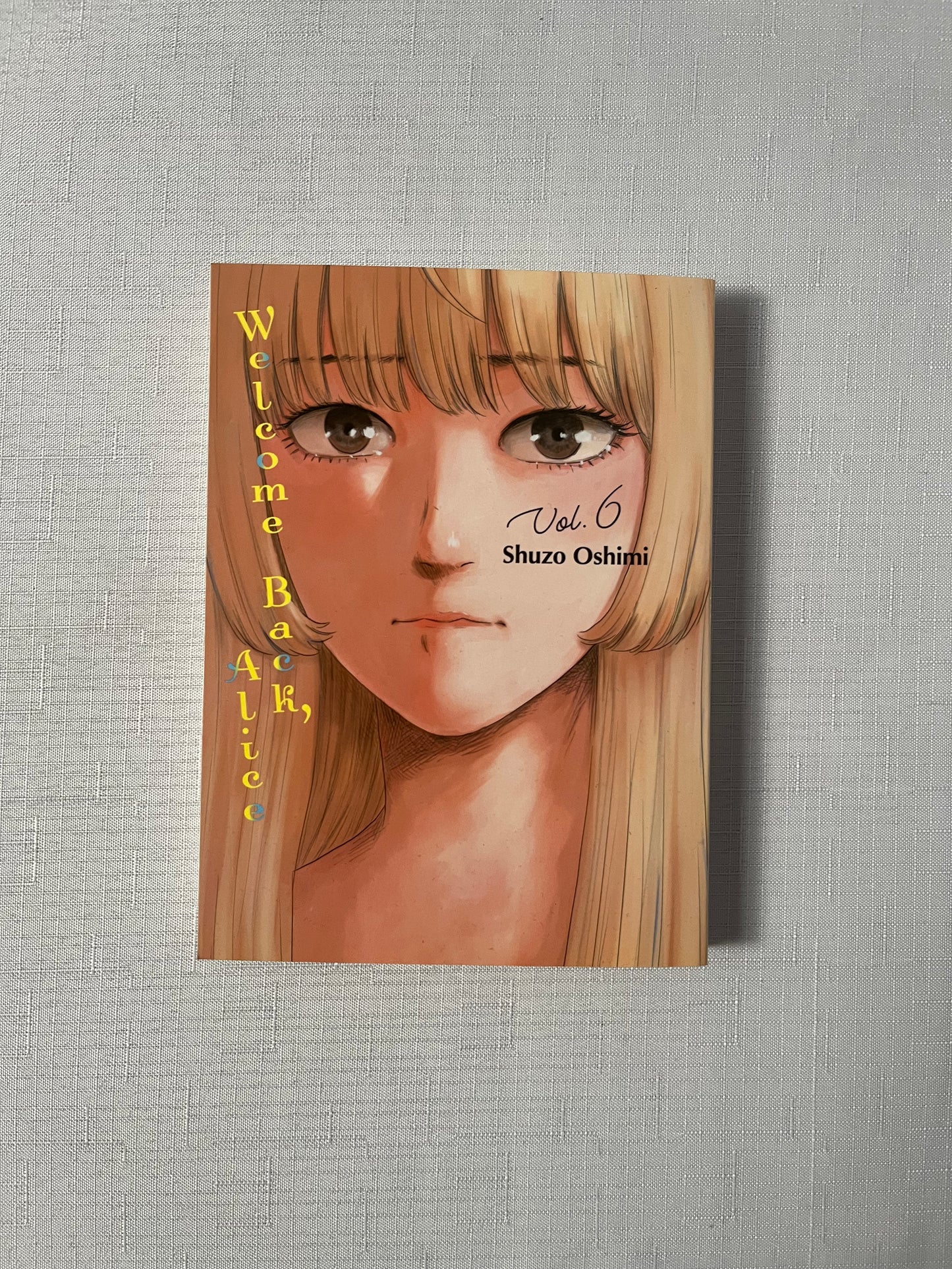 Welcome Back Alice By Shuzo Oshimi Vol 1-7