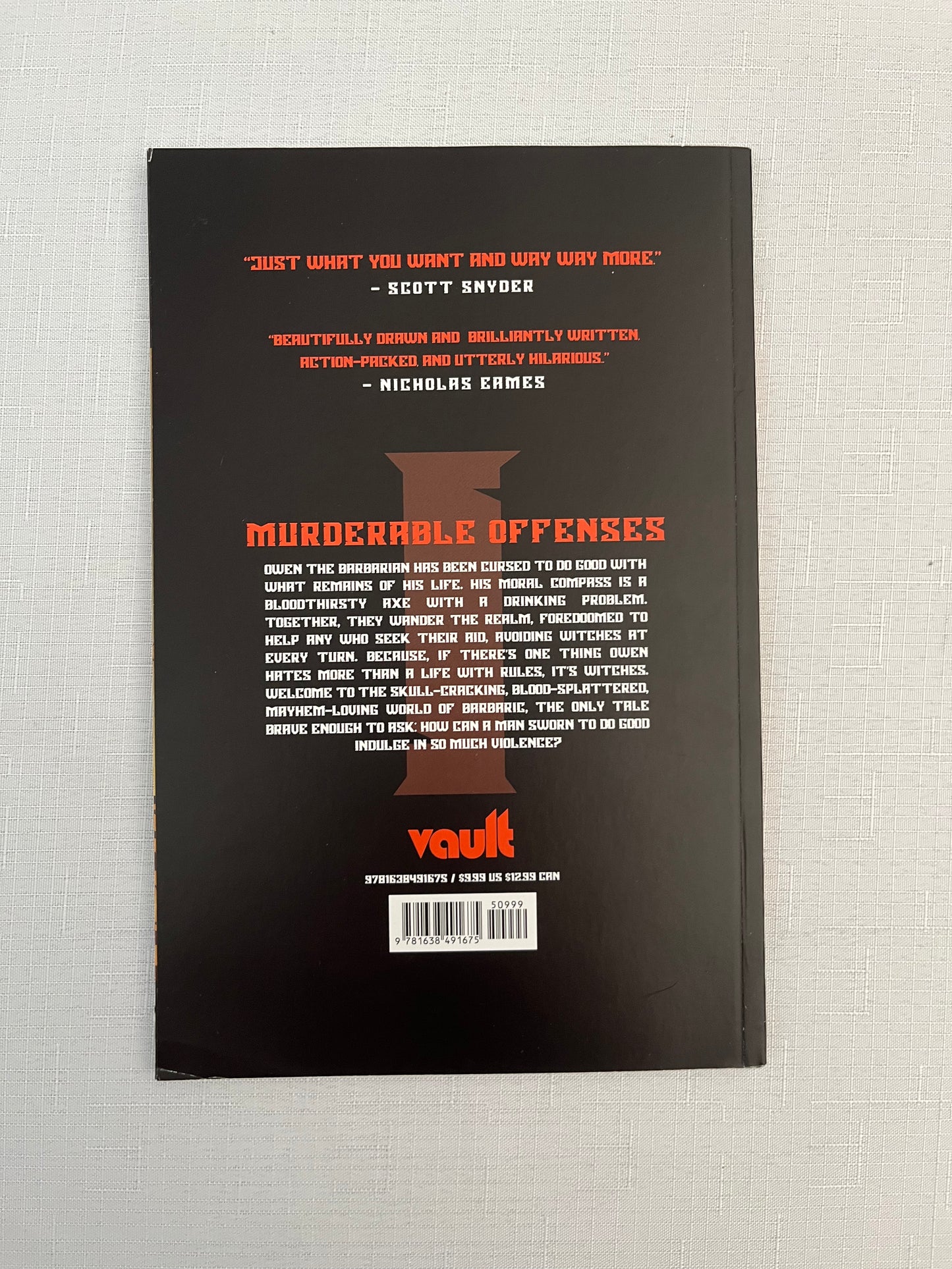 Barbaric: Murderable Offenses