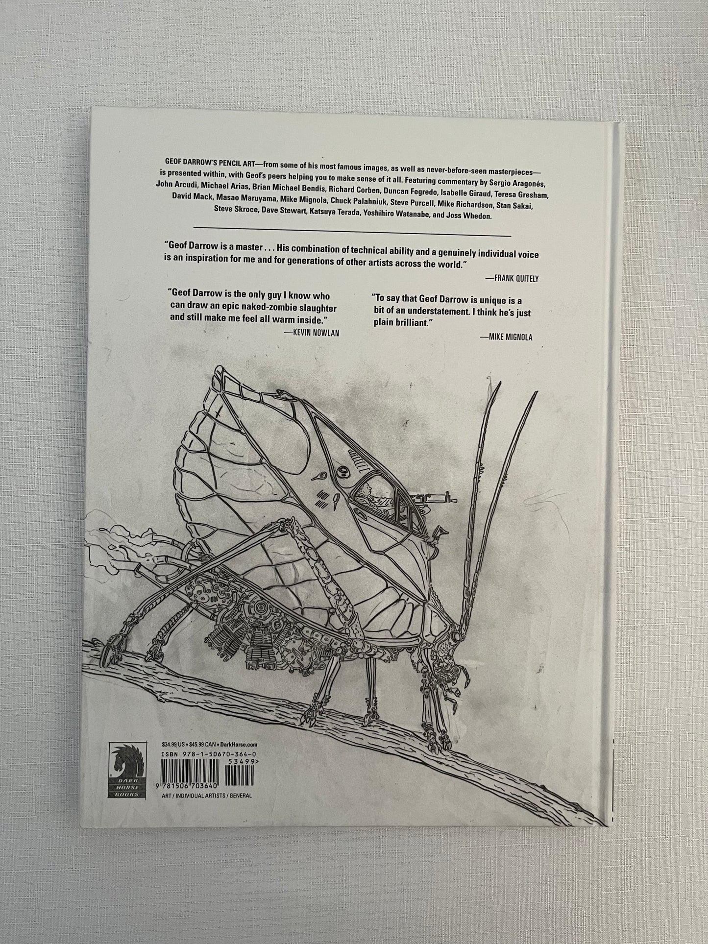 Lead Poisoning Pencil Art of Geof Darrow