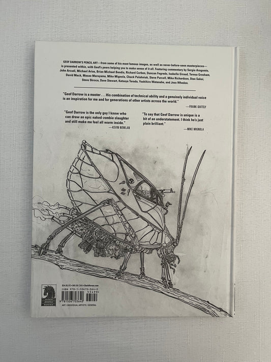 Lead Poisoning Pencil Art of Geof Darrow
