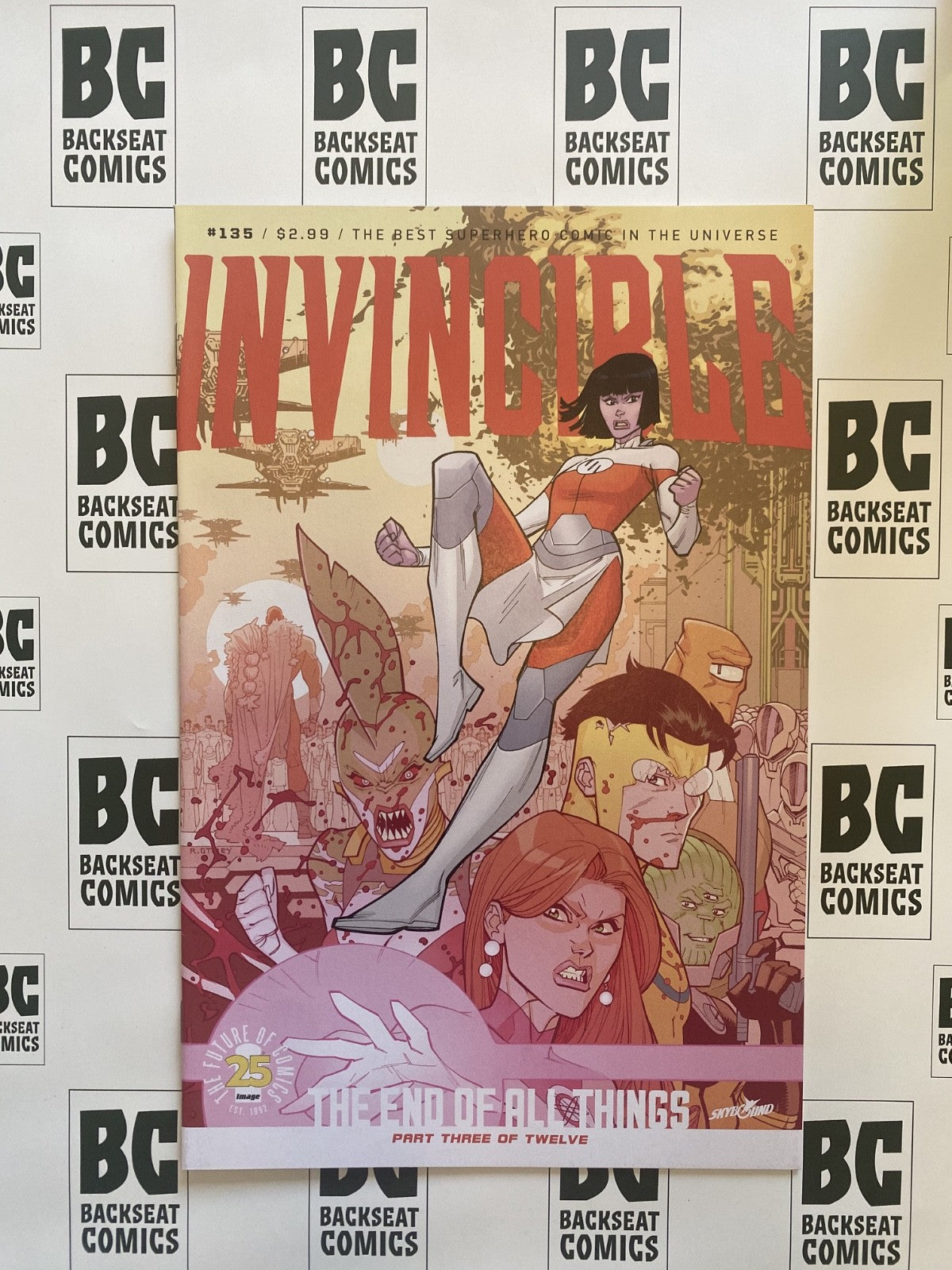 INVINCIBLE # 135 (1st Print 2017 Comic Image)