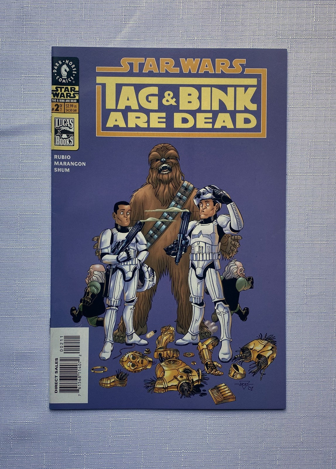 Star Wars: Tag and Bink Are Dead #1 + #2 - COMPLETE - Dark Horse