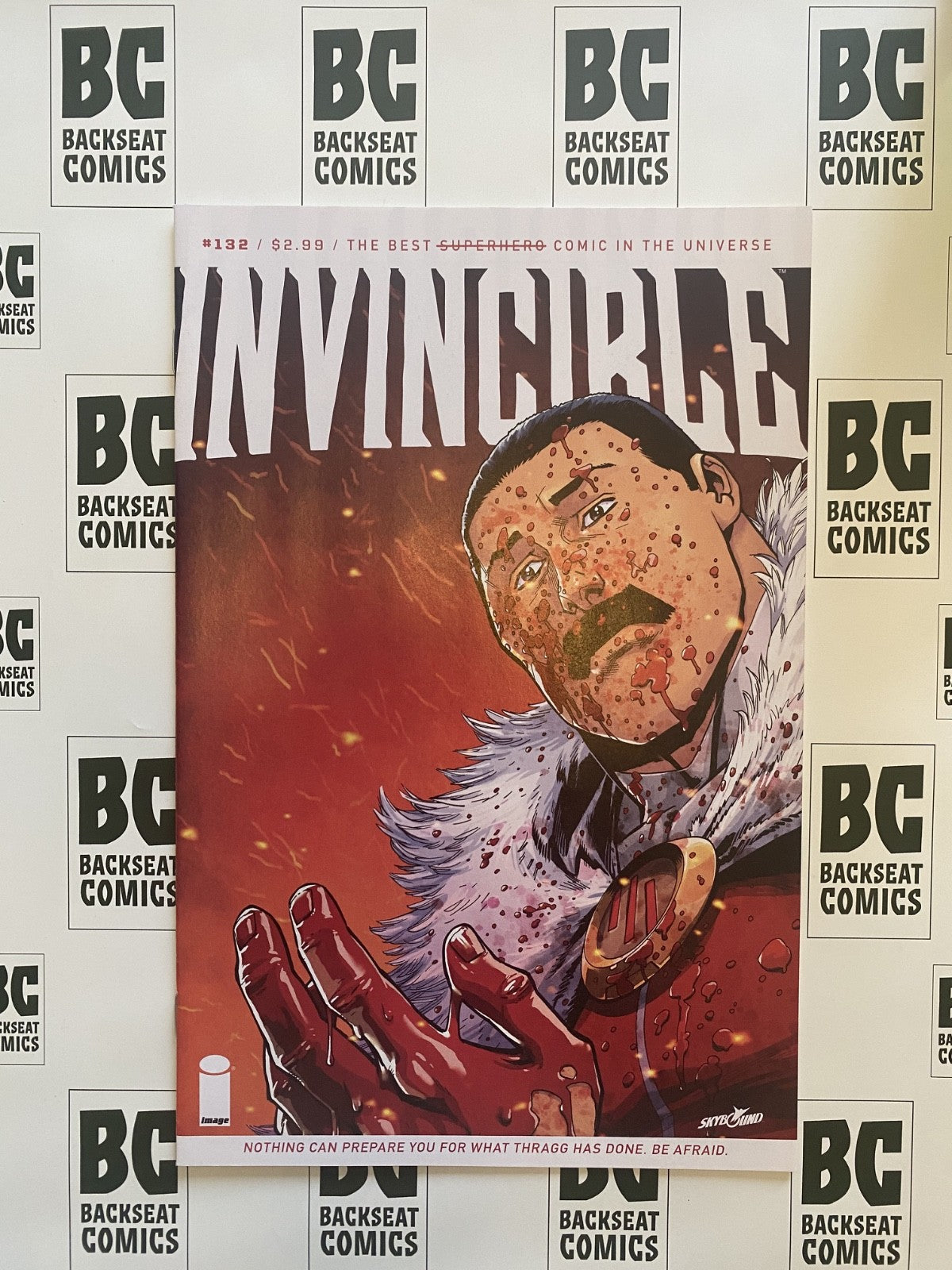 INVINCIBLE # 132 Death Oliver (1st Print 2016  Image Comics)