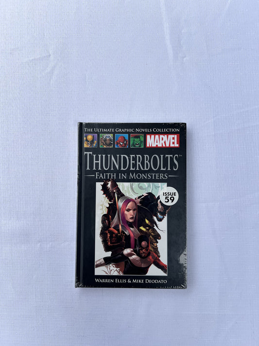 Marvel Ultimate Graphic Novels Collection Thunderbolts Faith In Monsters #59