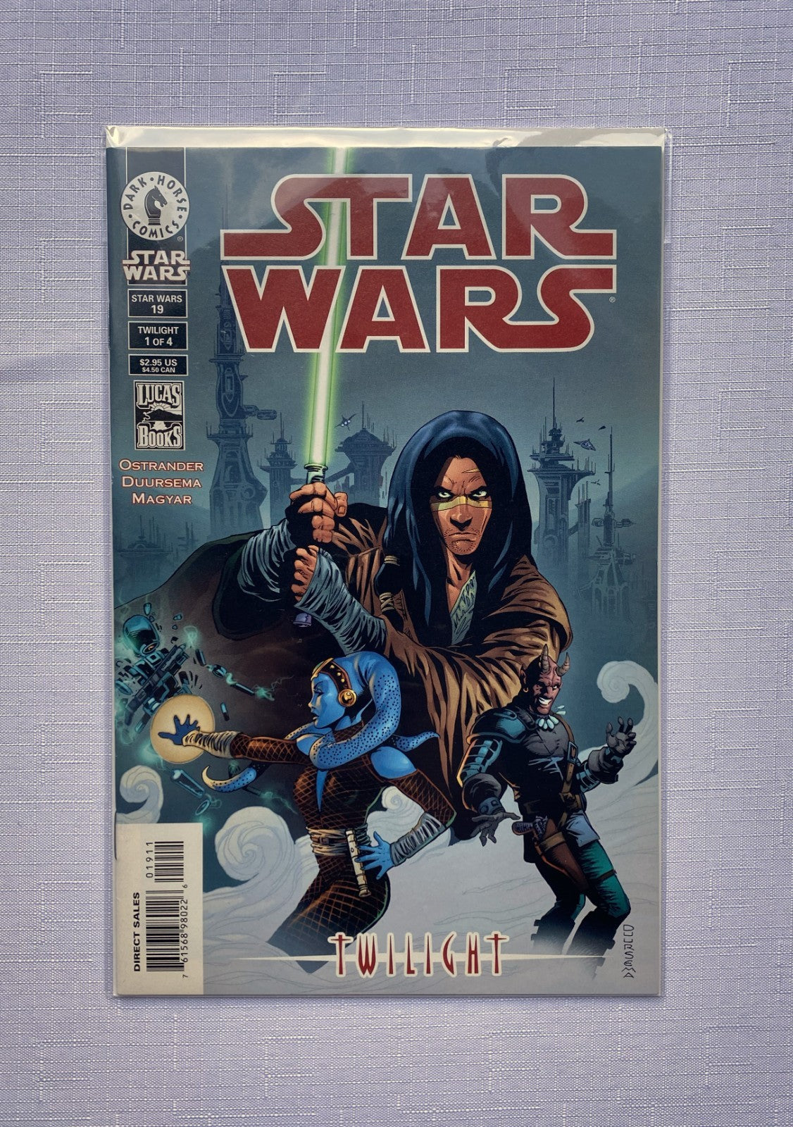 Star Wars: Twilight 1-4 (COMPLETE) - First Appearance Quinlan Voss - Dark Horse