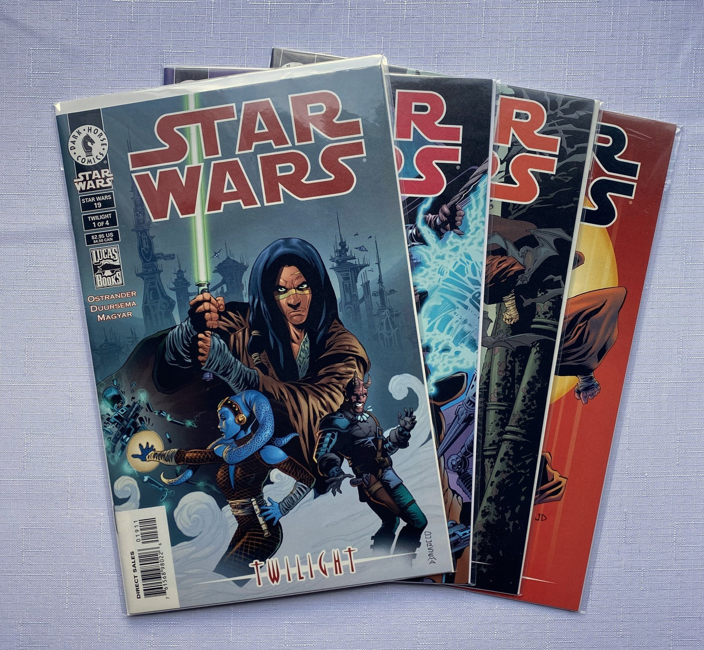 Star Wars: Twilight 1-4 (COMPLETE) - First Appearance Quinlan Voss - Dark Horse