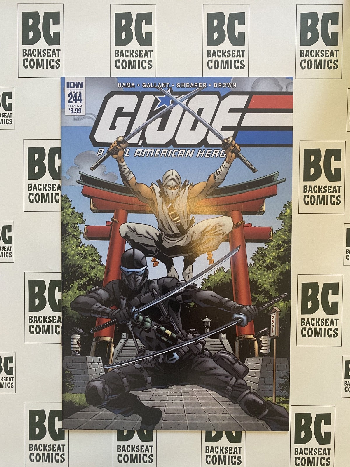 G.I. Joe: A Real American Hero #244 Snake Eyes Variant Cover