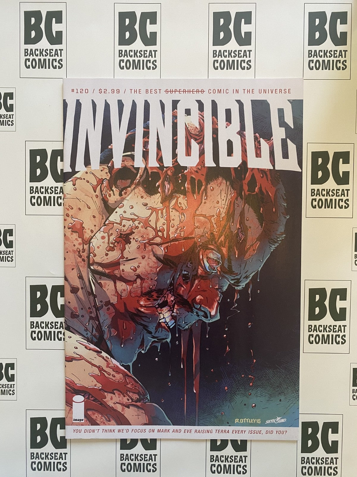 INVINCIBLE # 120 Death of Battle Beast (1st Print 2015 Comic Image)