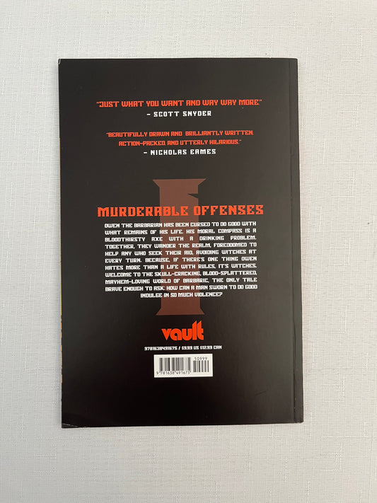 Barbaric: Murderable Offenses