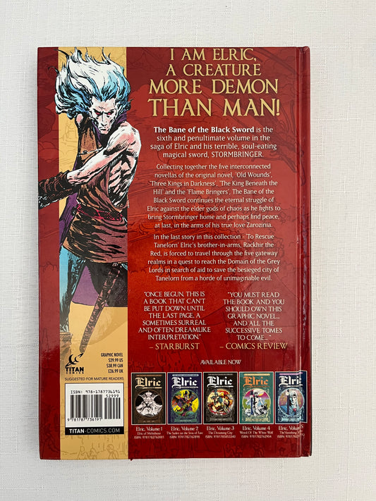 The Moorcock Library: Elric: Bane of the Black Sword HC